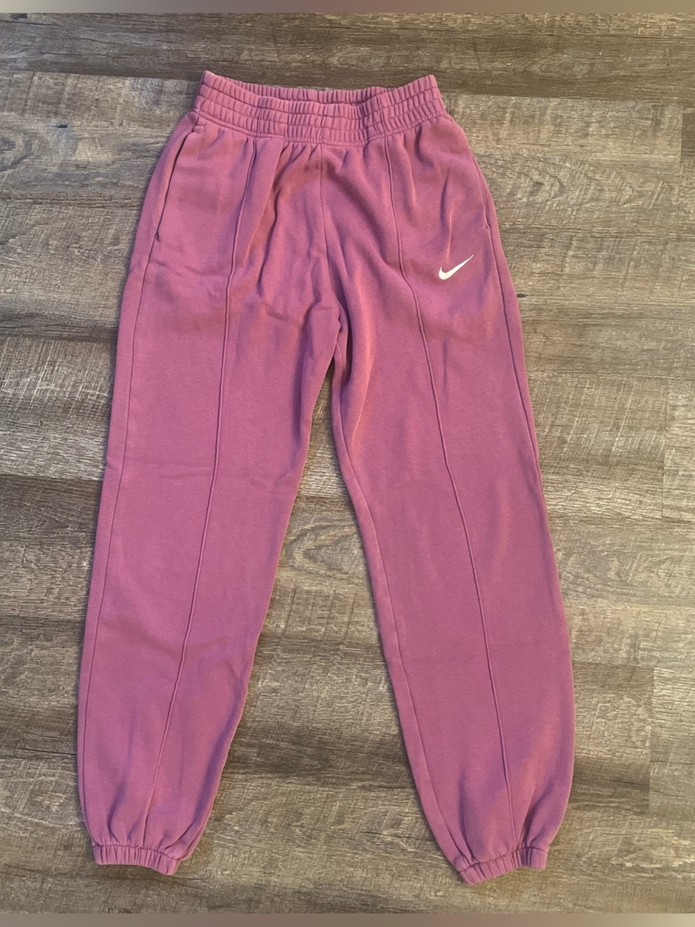 Women's Nike Mauve Pink Joggers Sweatpants Activewear Loungewear Extra Small XS